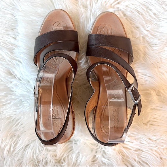 boc comfort cork flat sandals